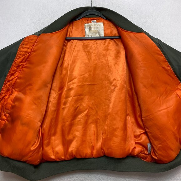VINTAGE Nordic Army Bomber Jacket Mens 2XL Reversible Operation Iraqi Freedom - Picture 13 of 16